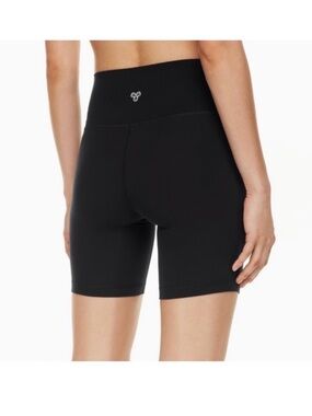 Aritzia High-Waist Black Active Bike Shorts